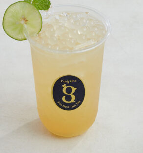 Iced Lemon Honey with Collagen Bubbles