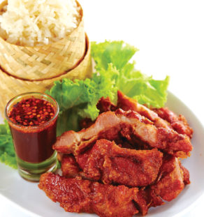 จี๊ผา + ข้าวเหนียว