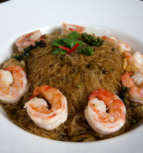 Baked Thai Glass Noodles with Prawn